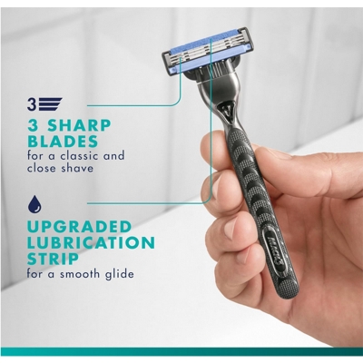 Picture of Gillette Mach3 Men's Razor Blade Refills, 12 Refills