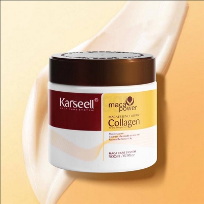 Picture of Karseell Collagen Hair Treatment Collagen Hair Mask Essence for Dry Damaged Hair 500ml
