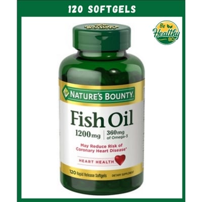 Picture of Nature’s Bounty Fish Oil (1,200 mg) – 120 softgels