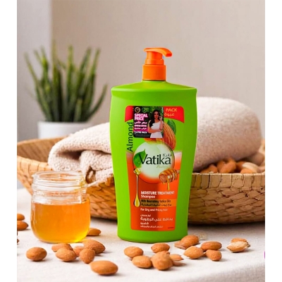 Picture of Vatika Moisture Treatment Shampoo with Almond & Honey 1000ml