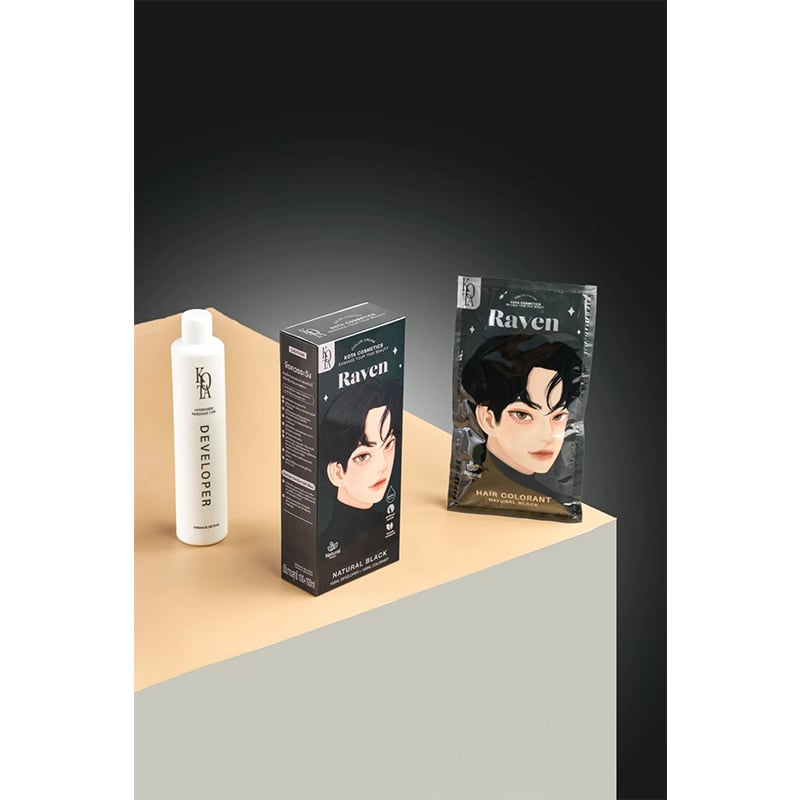 Picture of Kota Color Cream Hair Color (NATURAL BLACK)