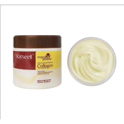 Picture of Karseell Collagen Hair Treatment Deep Repair Conditioning Argan Oil Collagen Hair Mask Essence for Dry & Damaged Hair – 500ml