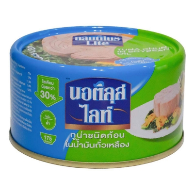 Picture of Nautilus Lite Tuna Chunk In Soybean oil - 165g Thailand