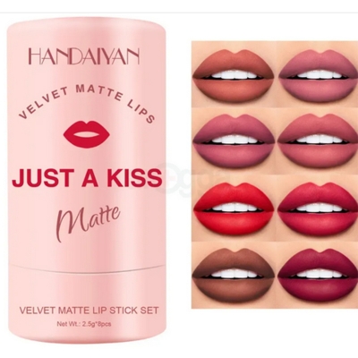 Picture of Handaiyan Just A Kiss- 8 pcs Velvet Matte Lipstick Set