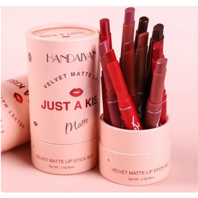Picture of Handaiyan Just A Kiss- 8 pcs Velvet Matte Lipstick Set