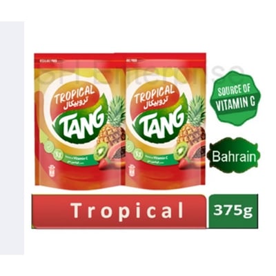 Picture of Tang Tropical Cocktail Flavor, 375gm (Bahrain) - 2pack