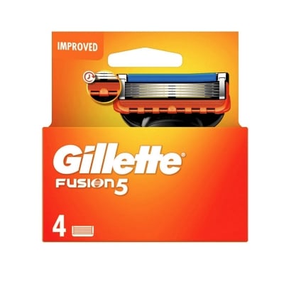 Picture of Fusion Manual Shaving Razor Blades - 4s Pack (Cartridge)