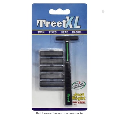 Picture of Treet XL Shaving Razor with 5 Twin