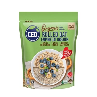 Picture of CED ORGANIC ROLLED OATS 450gm