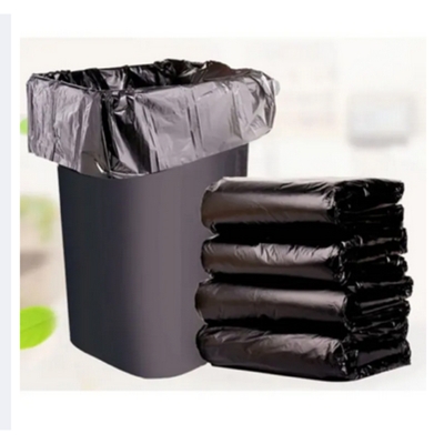 Picture of Garbage bag (24" x 18") 50 pcs/trash bag/garbage bag/garbage bag/poly bag black - poly bag