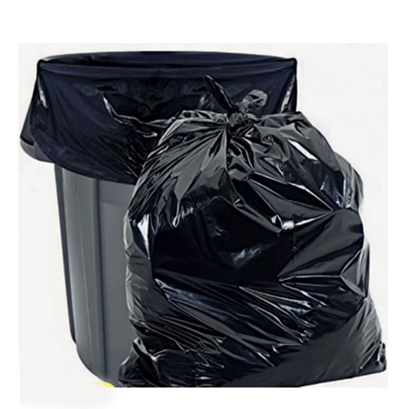 Picture of Garbage bag (24" x 18") 50 pcs/trash bag/garbage bag/garbage bag/poly bag black - poly bag
