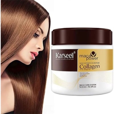 Picture of Karseell Collagen Hair Treatment Deep Repair Conditioning Argan Oil Hair Mask Essence for Dry & Damaged Hair