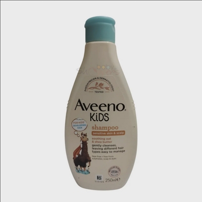 Picture of Aveeno Kids Shampoo with soothing Oat & Shea Butter 250ml