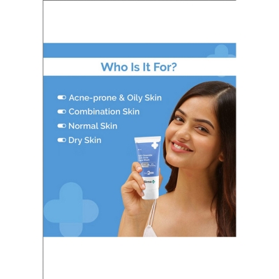 Picture of The derma co Sali-Cinamide Anti-Acne Face Wash with 2% Salicylic Acid & 2% Niacinamide – 80ml