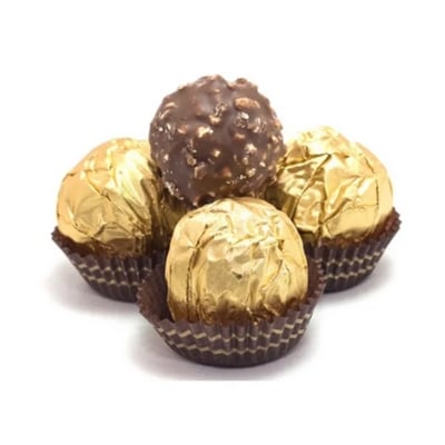 Picture of Ferrero Rocher 3 Pcs Chocolate Hazelnut Confectionery Candy Bar Sweet Treats