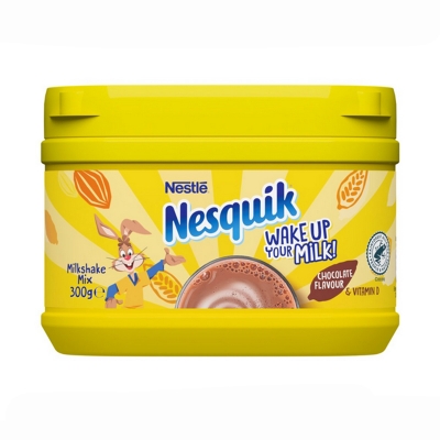Picture of Nesquik Chocolate Flavored Milk Shake Powder (UK)- 300gm