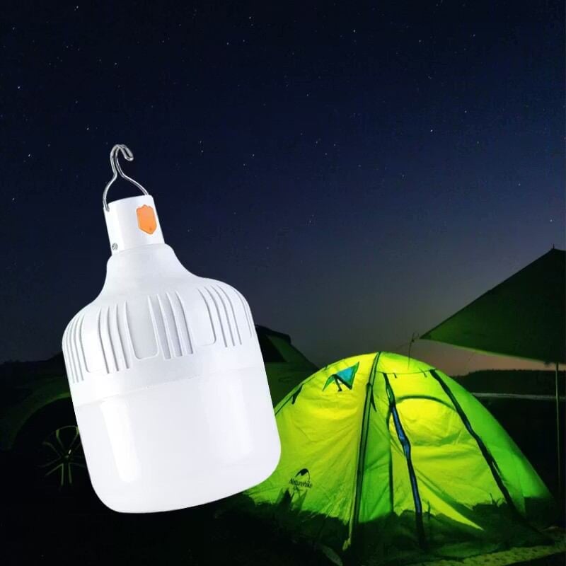 Picture of XingYun 40W USB Rechargeable LED Bulb – Can use everywhere -Emergency Camping Hook Light