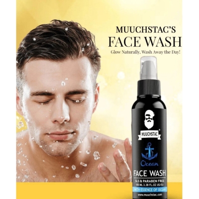 Picture of Muuchstac Men's Ocean Face Wash – Refreshing Face Wash for Men