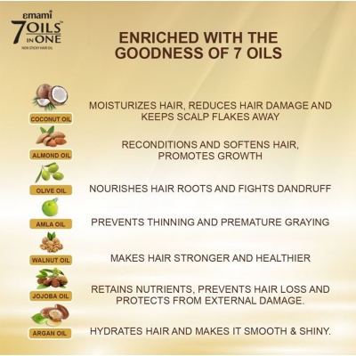 Picture of Emami Hair oil-500ml (Made in India)
