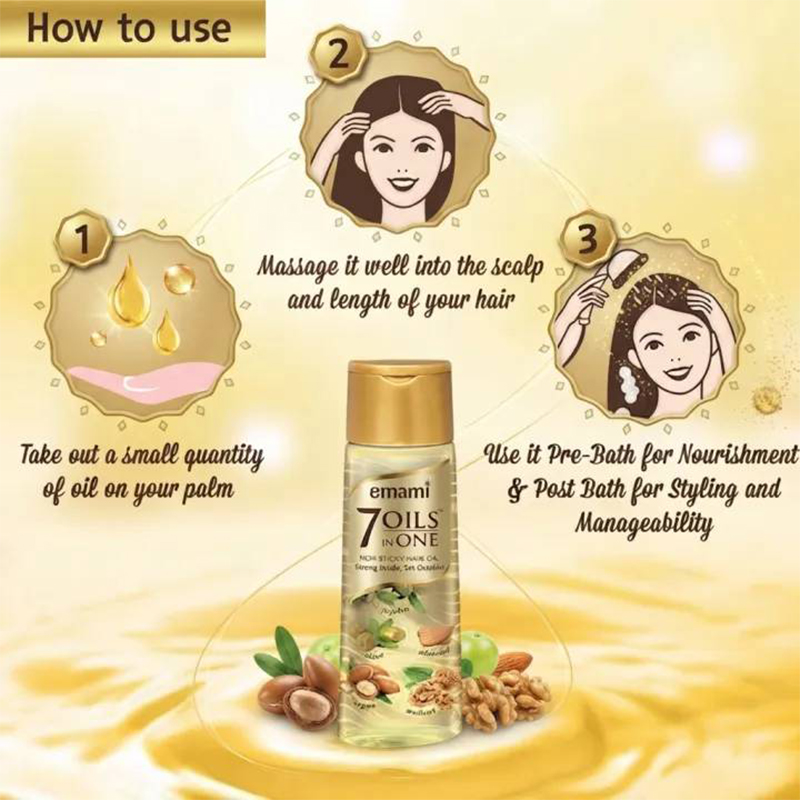 Picture of Emami hair oil-200ml (Made in India)