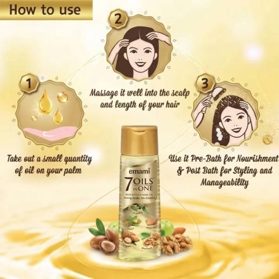 Picture of Emami hair oil-200ml (Made in India)
