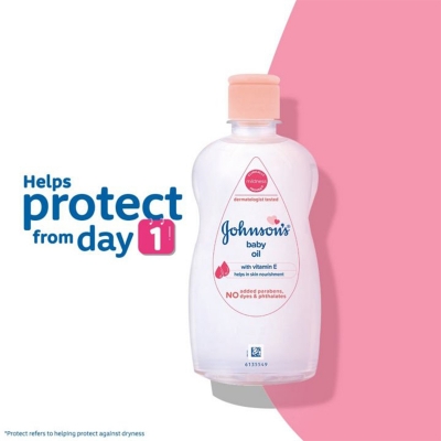 Picture of Johnson baby oil-100ml (Made in India)
