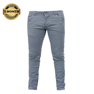 Picture of Ash color denim pant collection for men | Export quality denim pant for men gray color | High quality jeans pant for men new collection 2024