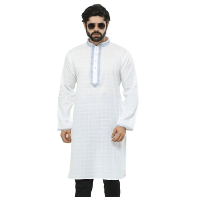 Picture of Exclusive premium cotton panjabi for men new collection 2025 | Wedding panjabi and party panjabi for gift | Low price panjabi