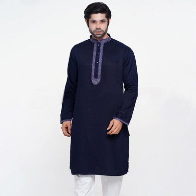 Picture of Exclusive premium cotton panjabi for men new collection 2025 | Wedding panjabi and party panjabi for gift | Low price panjabi