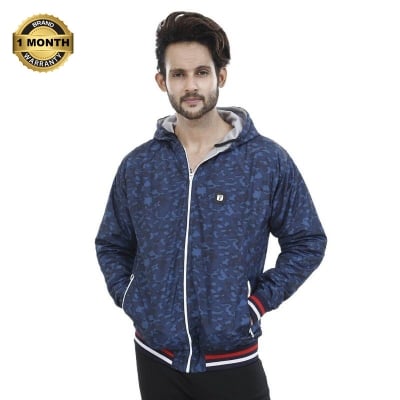 Picture of Printed blue jacket for men 2025 new collection | Export quality jacket for men winter china high quality | Winter collection for men jacket high quality