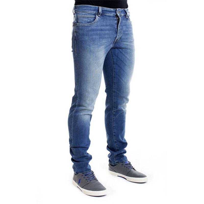 Picture of Blue denim jeans pant for men | Smart stylish denim jeans pant for men | Pant for men stylish tik tok | Jeans for men blue